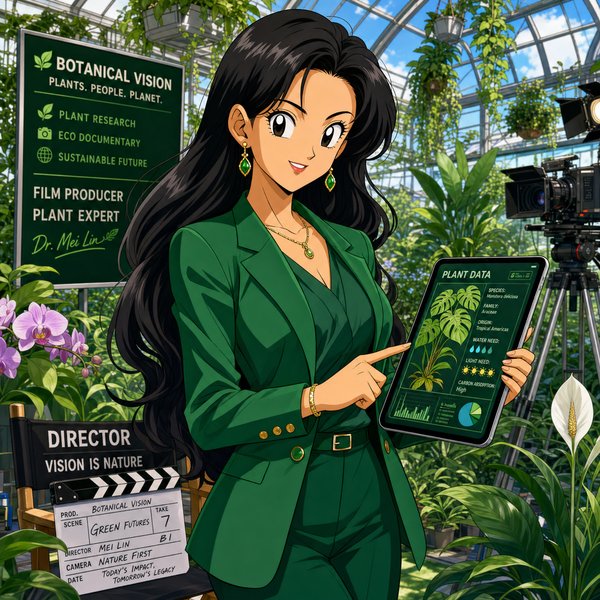小马拉大车植物视频制片人苏婉清